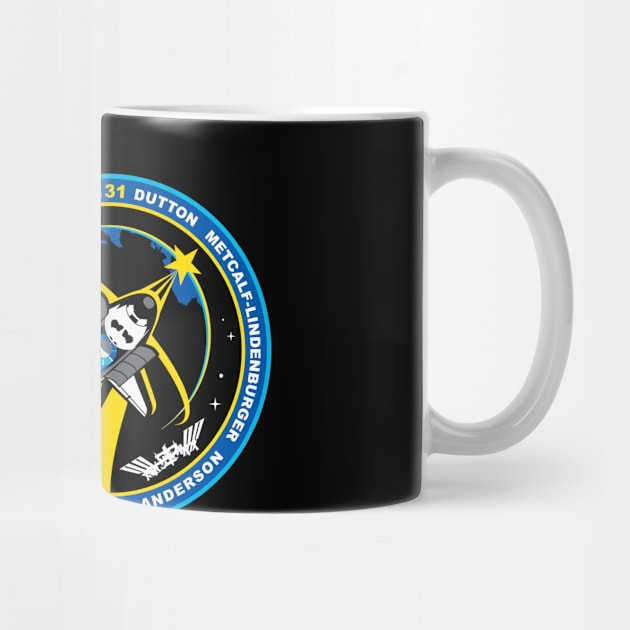 STS-131 Discovery Mission Patch by Spacestuffplus